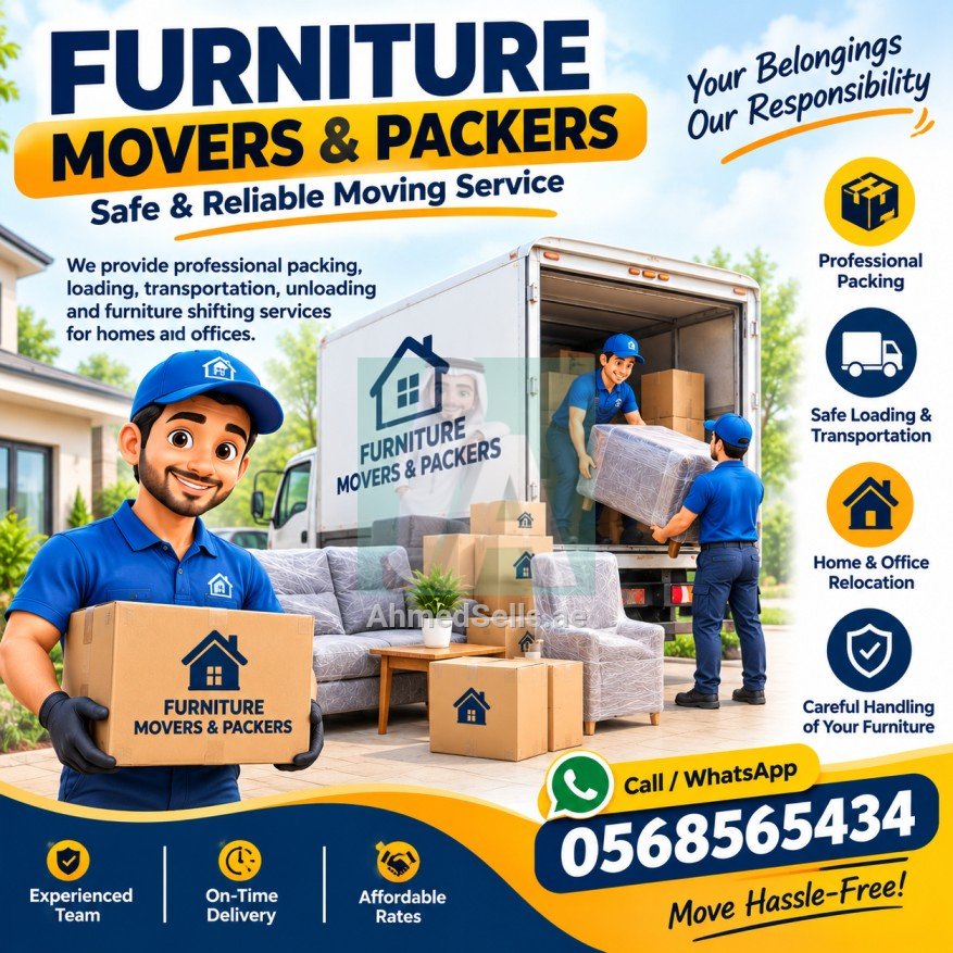 Reliable Furniture Movers & Packers | Professional Packing & Moving