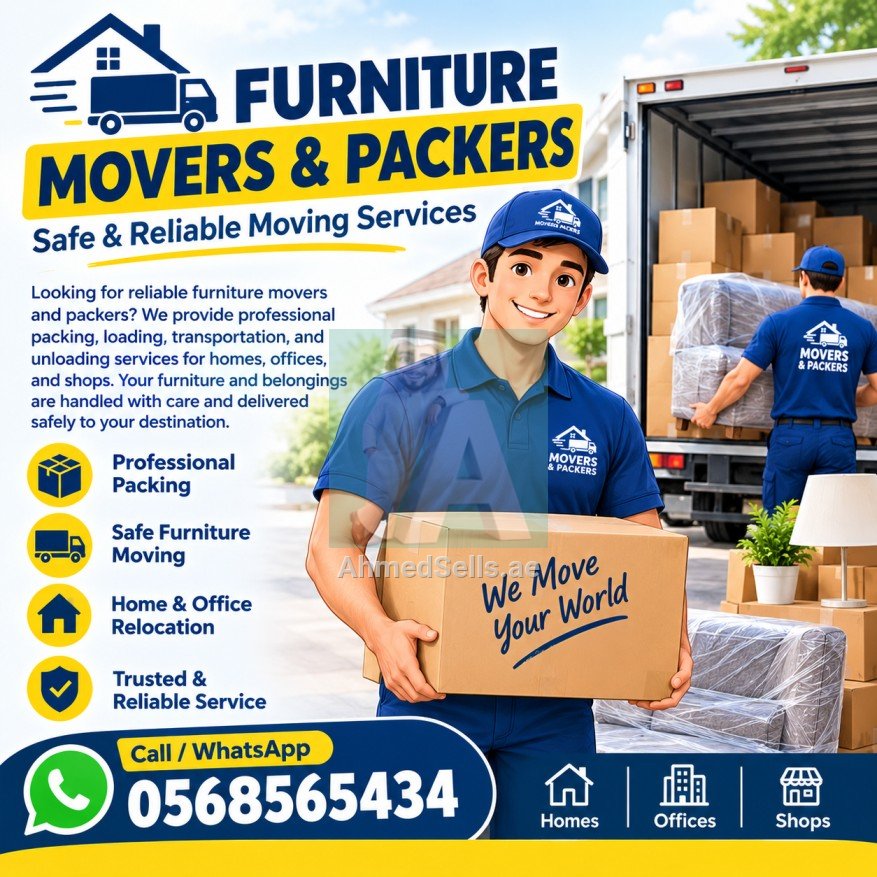Professional Furniture Moving & Packing Services