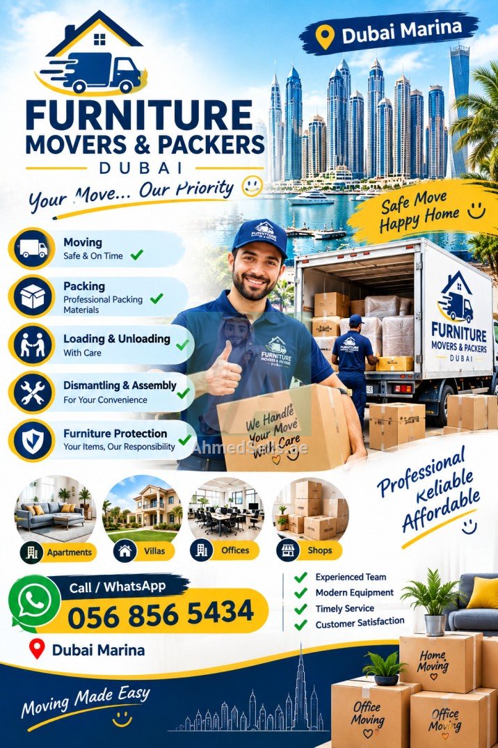 Our Professional Furniture Movers & Packers Services