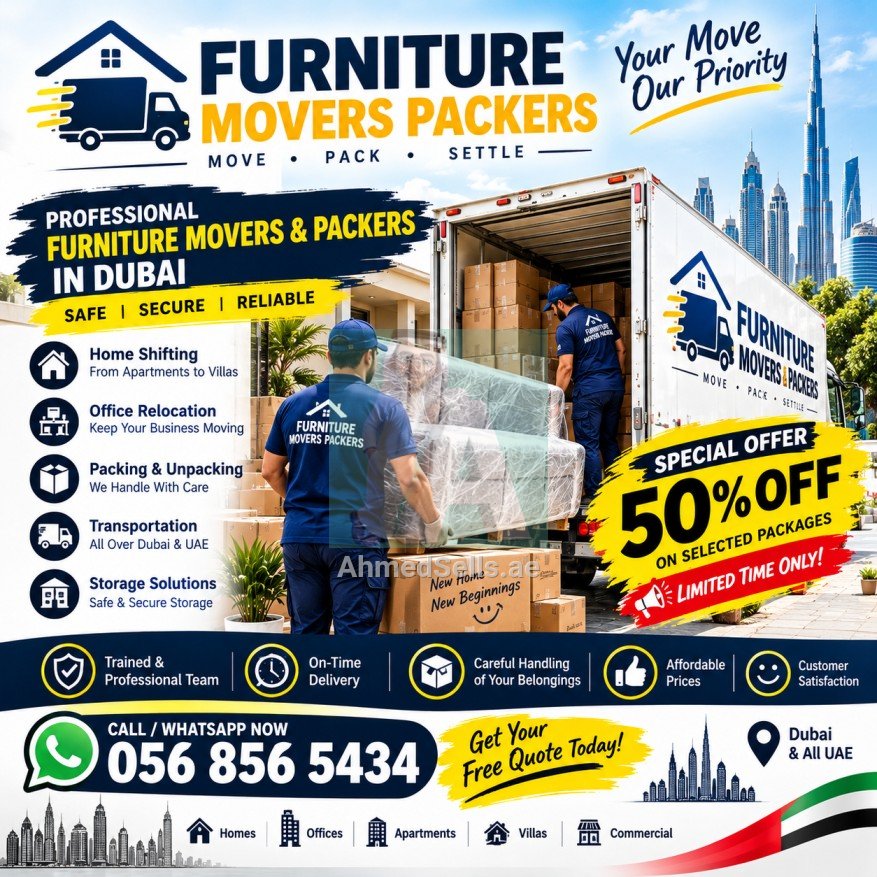 Safe & Secure Furniture Moving Services