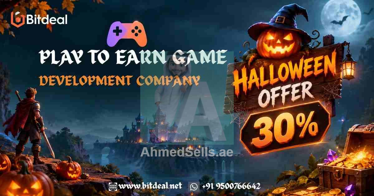 Launch Your Own Play-to-Earn Gaming Ecosystem — Halloween Special: 30% OFF