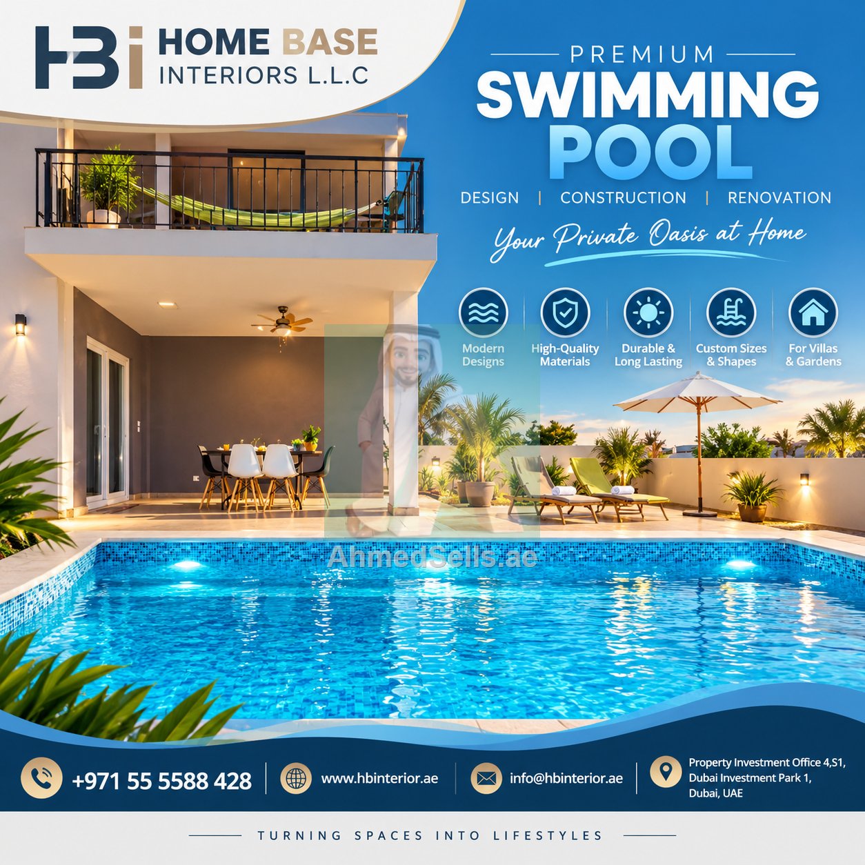 Swimming Pool Design in Dubai