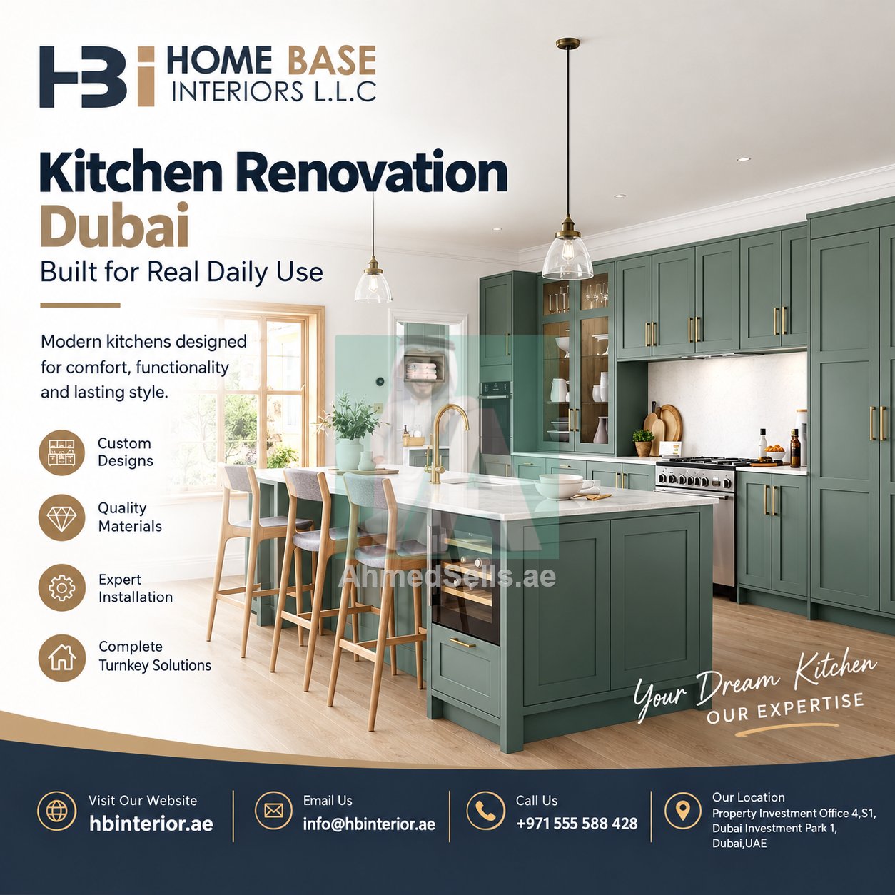 Kitchen Renovation Dubai Built for Real Daily Use