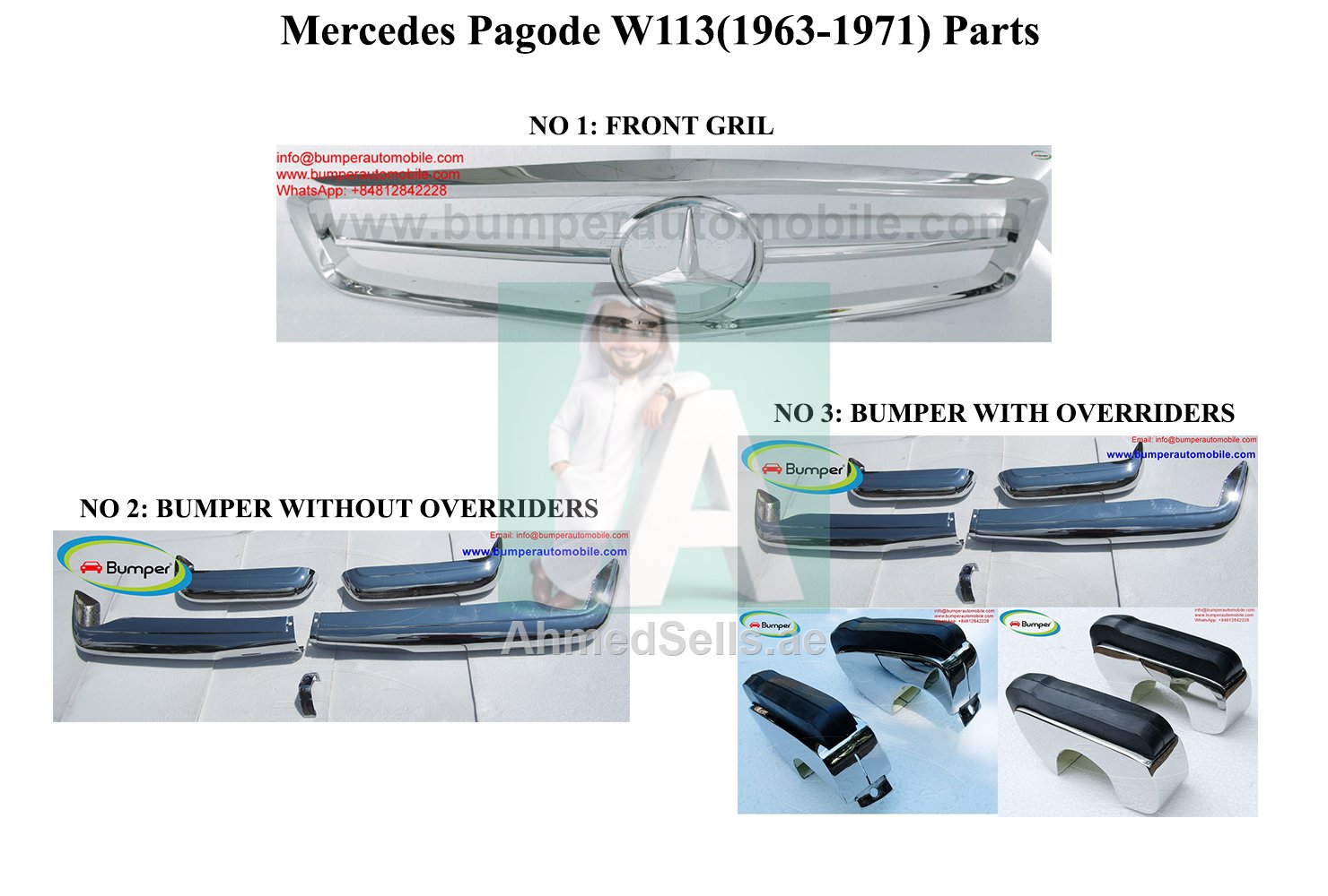 Mercedes Pagode W113 Year (1963 -1971)