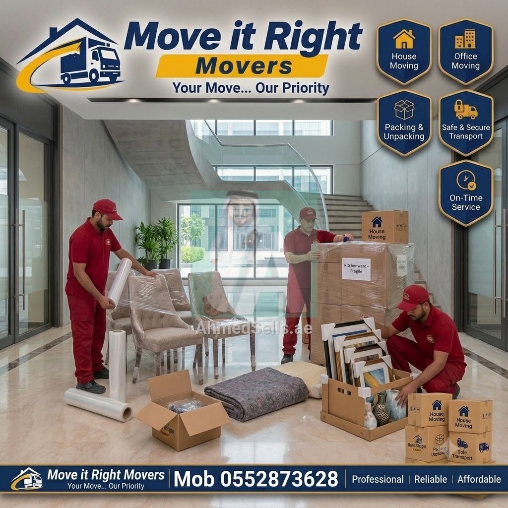 Professional Movers and Packers in Dubai-Move iT Right Movers