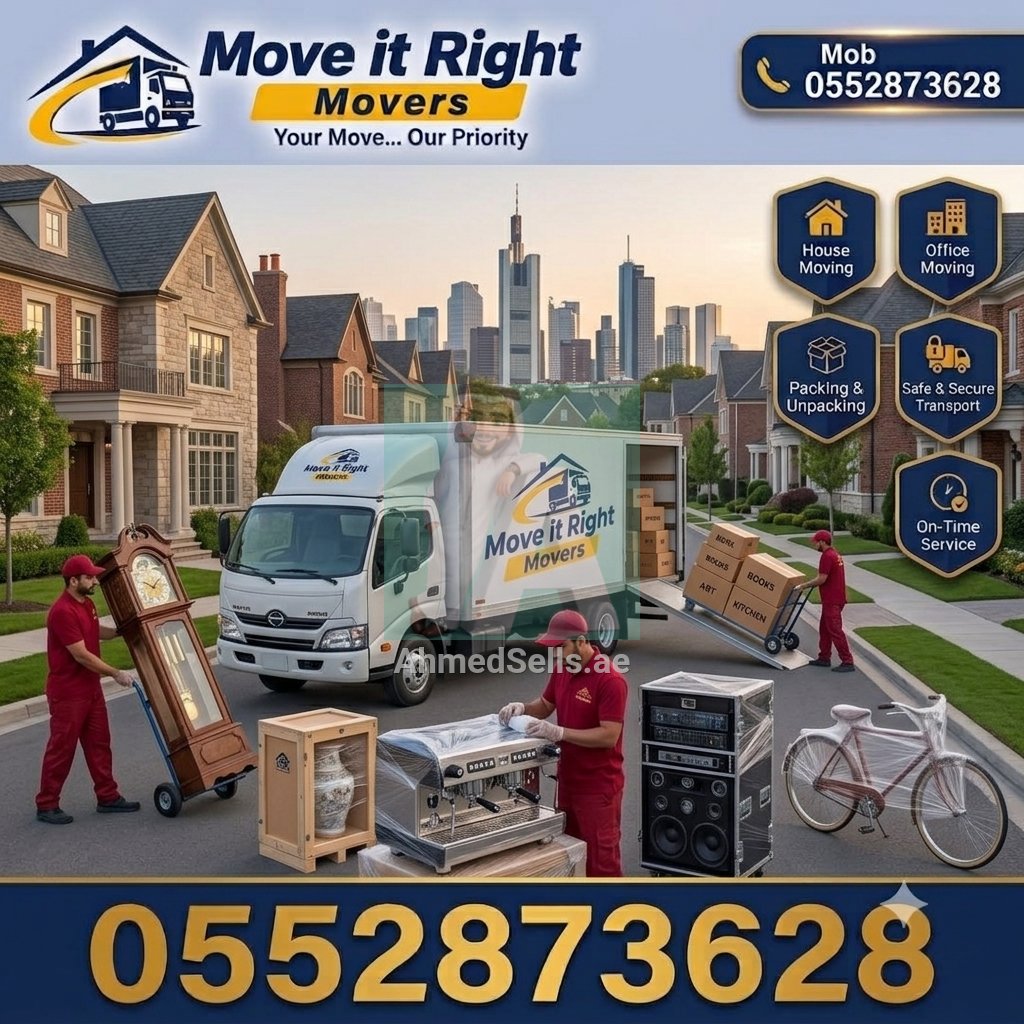 Move It Right Movers UAE - Professional Moving & Packing Service*