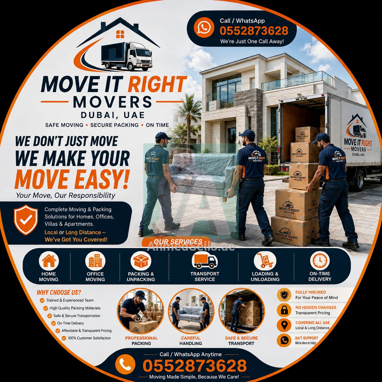🚚 MOVING MADE EASY IN DUBAI! Move It Right Movers Professional Movers & Packers in Dubai