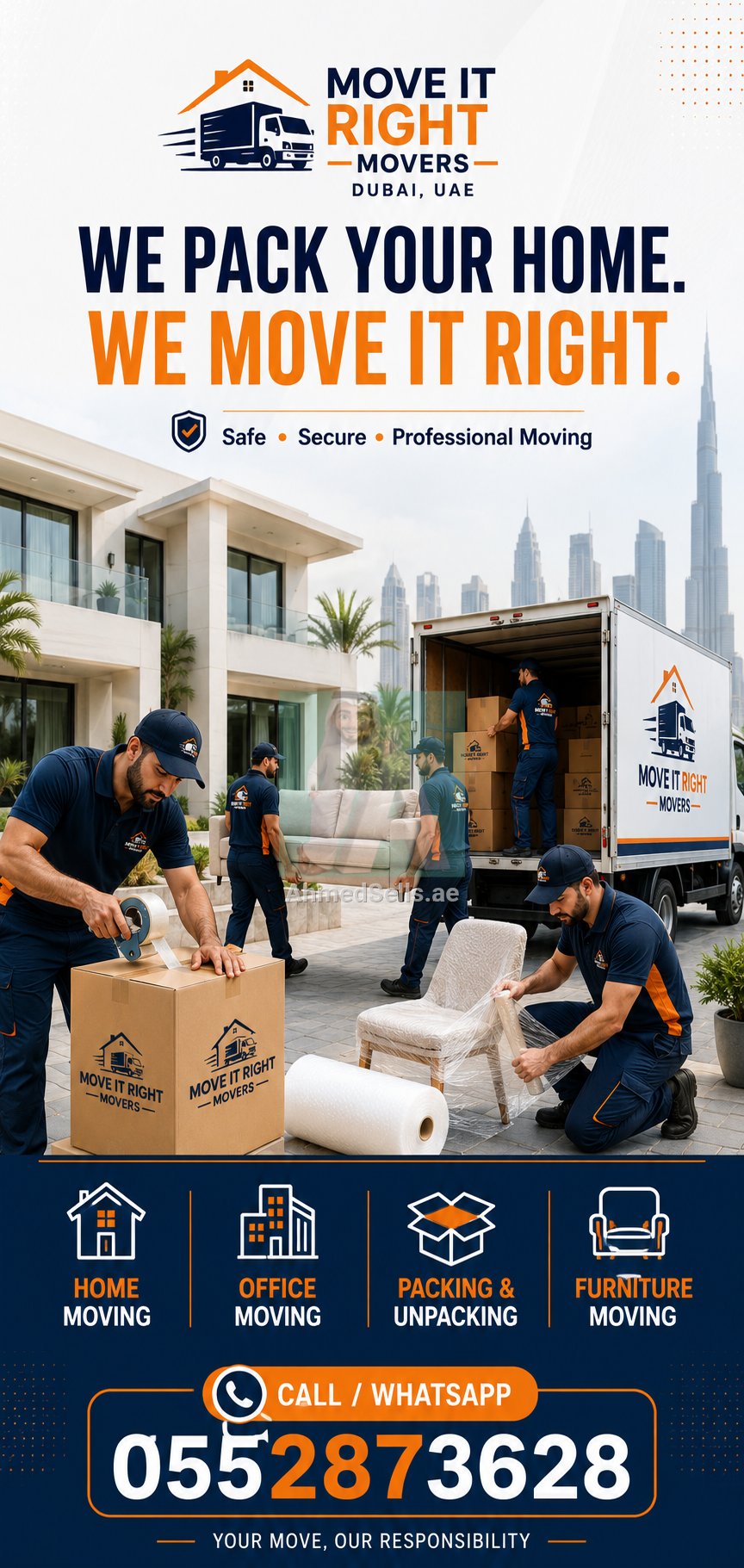 Move It Right Movers UAE - Professional Moving & Packing Service