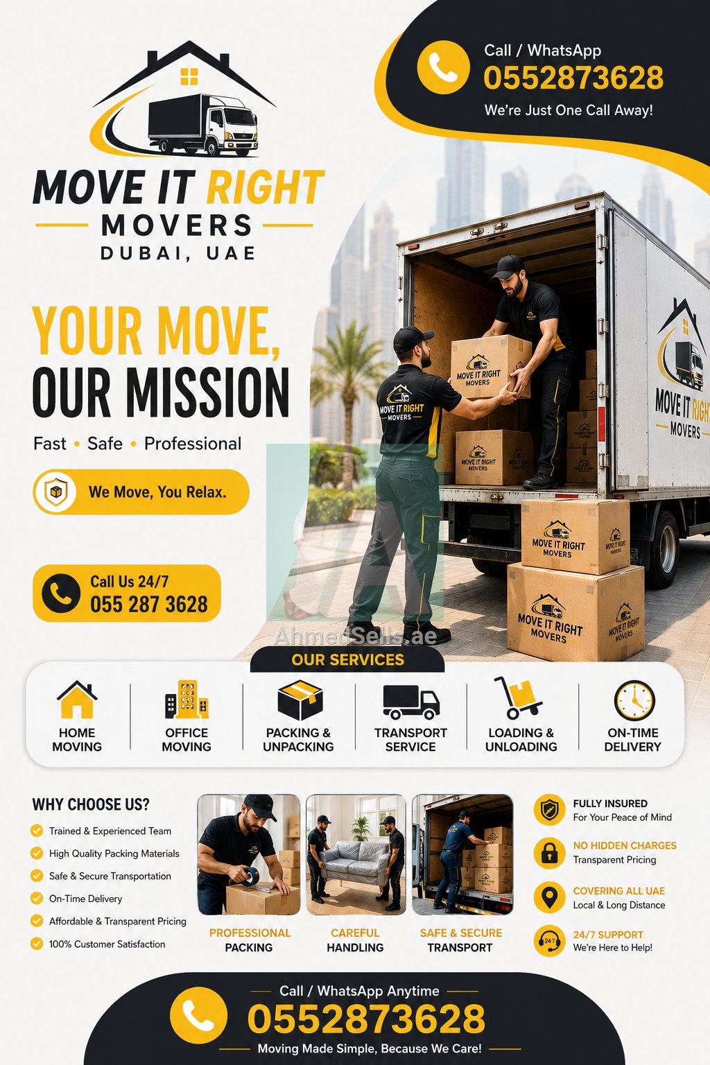 🚚 MOVING MADE EASY IN DUBAI! Move It Right Movers Professional Movers & Packers in Dubai 🇦🇪 🏠 Ho