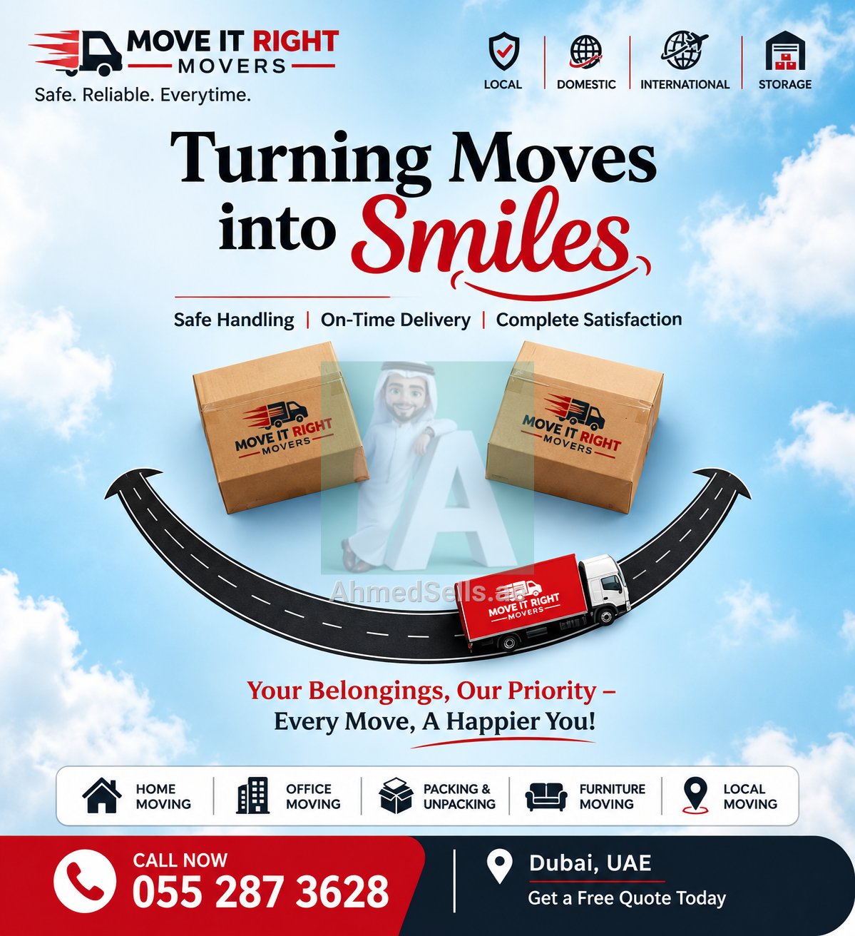 Move It Right Movers | Reliable Moving Services in Dubai