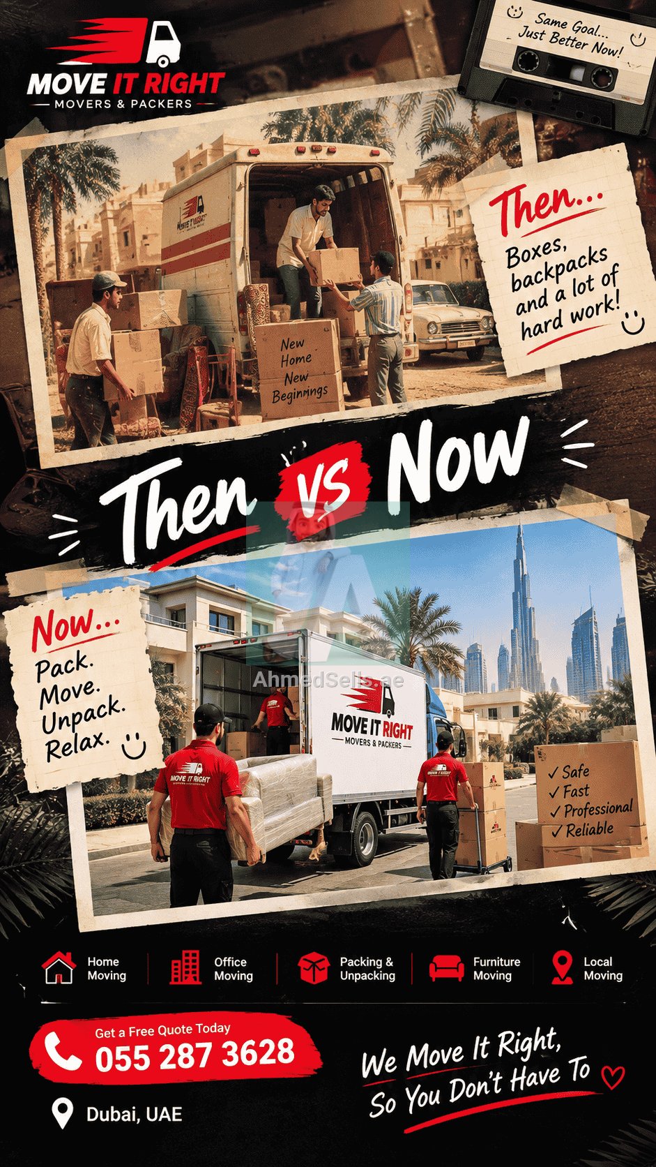 Reliable Movers & Packers in Dubai | Move It Right