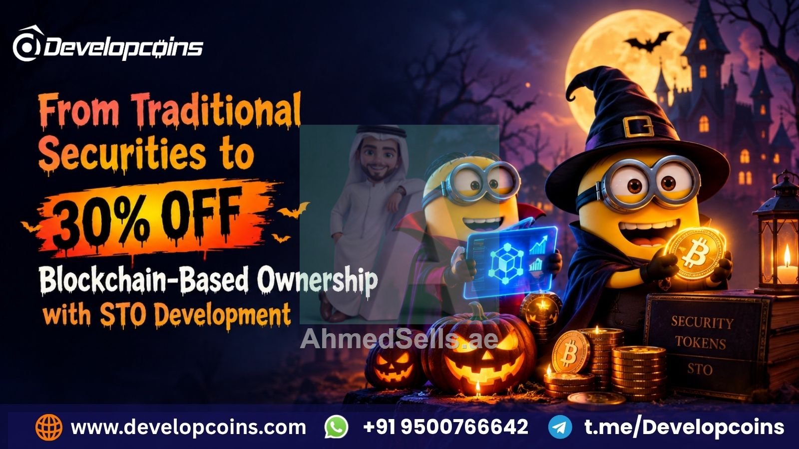 š From Traditional Securities to 30% OFF Blockchain-Based Ownership with STO Development š