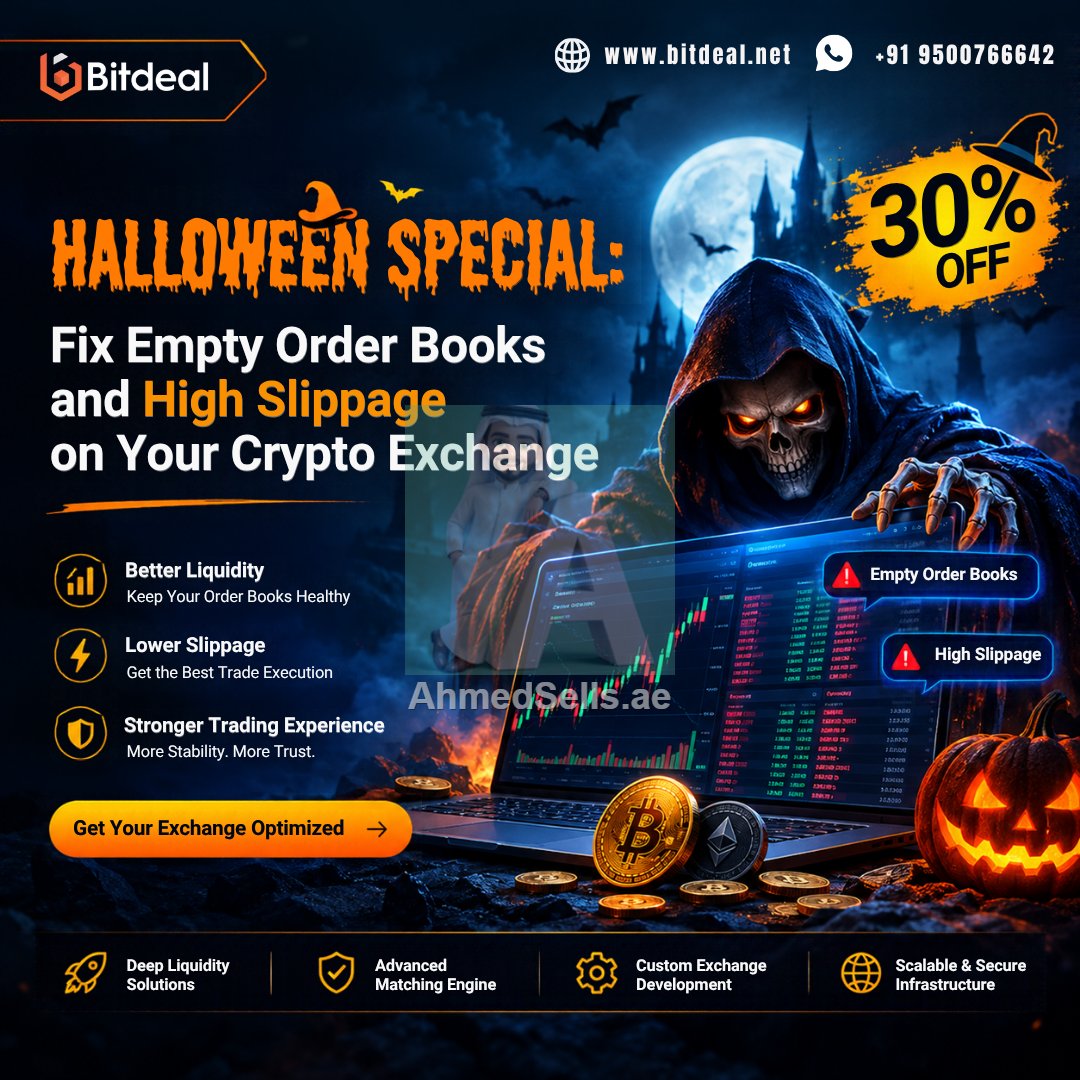 Halloween Special: Fix Empty Order Books and High Slippage on Your Crypto Exchange