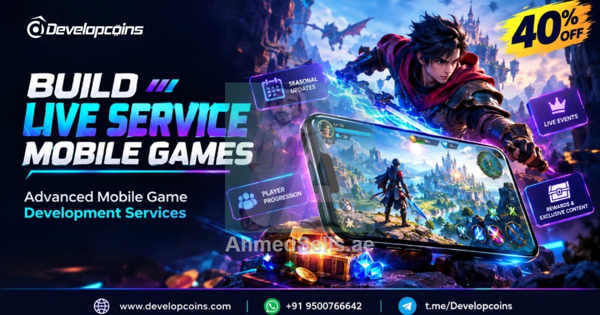 Build Live Service Mobile Games with Advanced Mobile Game Development Services