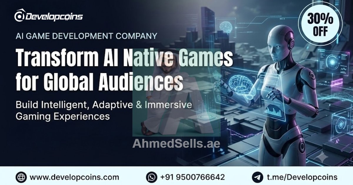 Transform AI Native Games for Global Audiences with an AI Game Development Company