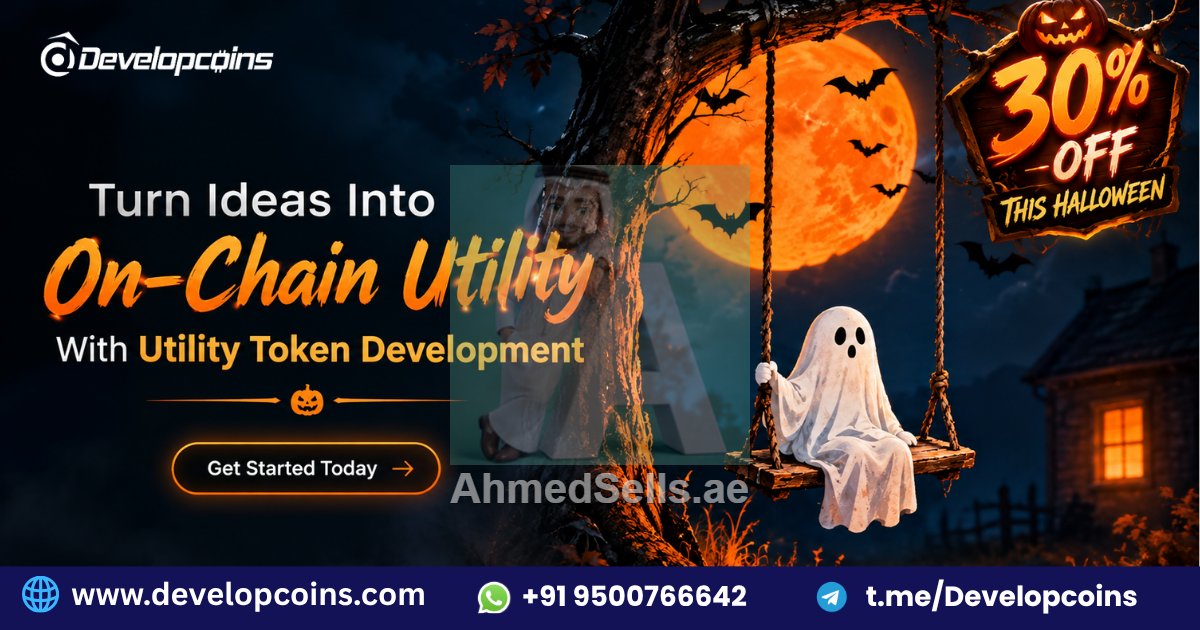 Turn Ideas Into On-Chain Utility With 30% Off This Halloween on Utility Token Development