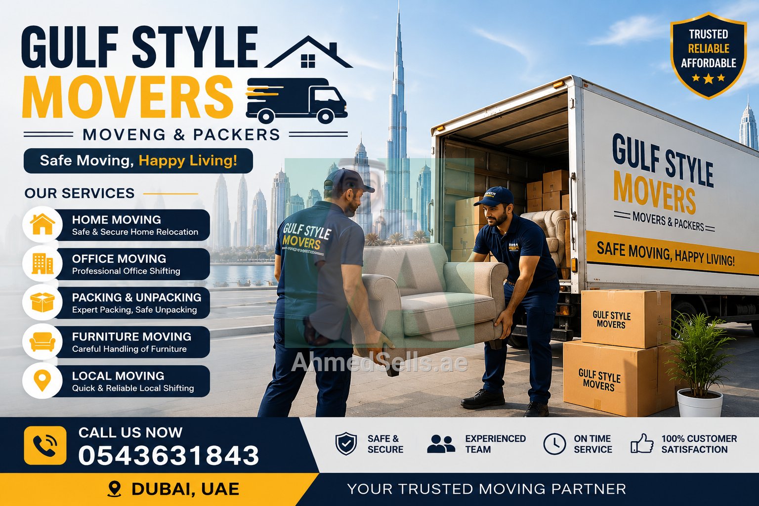 Professional movers and Packers expert in Dubai