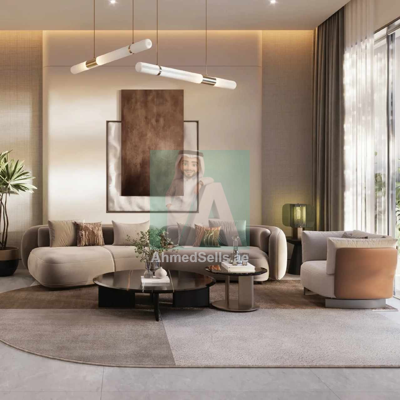 1-Bedroom Apartment in Eterea | Majan