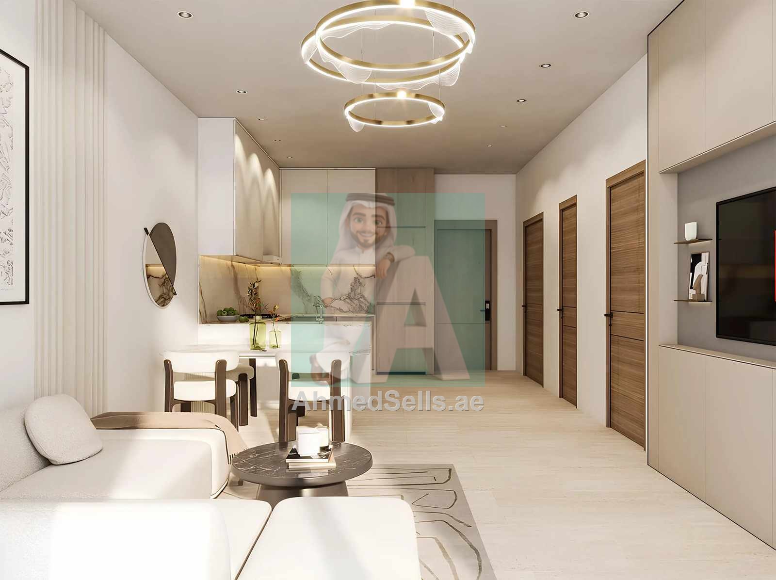 Studio Apartment in Ventana Residences | Warsan 4