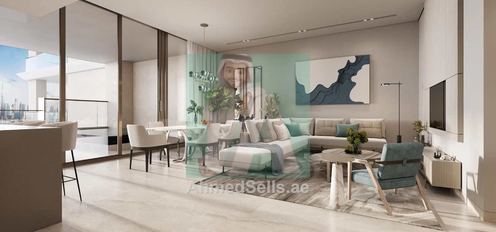 1-Bedroom Apartment in MANSORY Residences by Amaal | Ras Al Khor