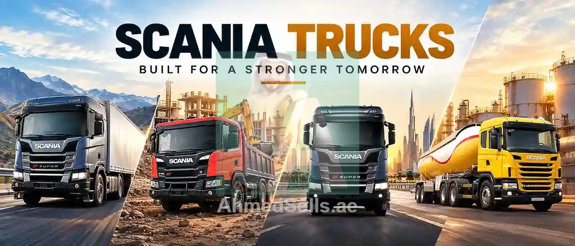 Scania Heavy Trucks for Sale in UAE | Al Shirawi Enterprises