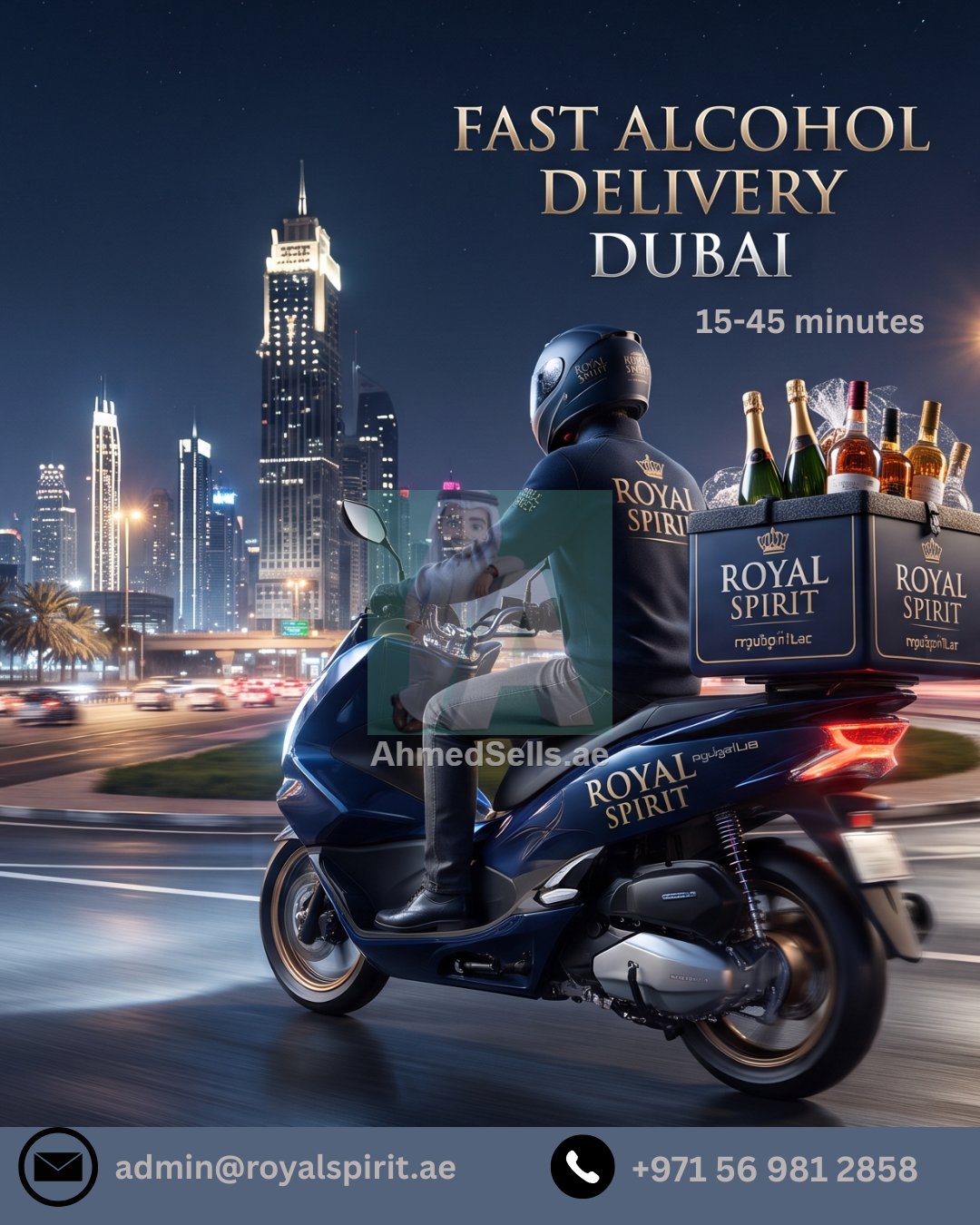 Fast alcohol delivery Dubai is now easier with Royal Spirit. Get premium wines, whisky, vodka, beer,