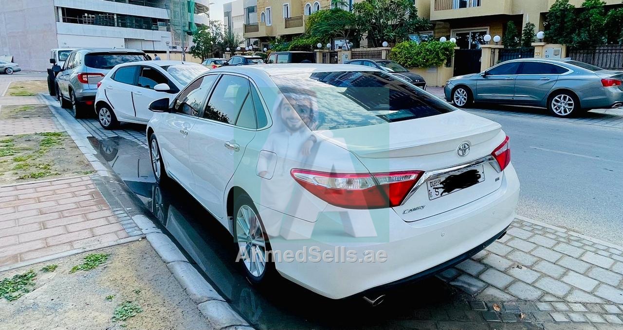 Toyota Camry SE 2016 GCC | 230K KM | No Accident | Pearl White